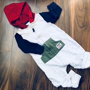 Carter’s Baby Boy’s Coverall/Jumpsuit w/Hood